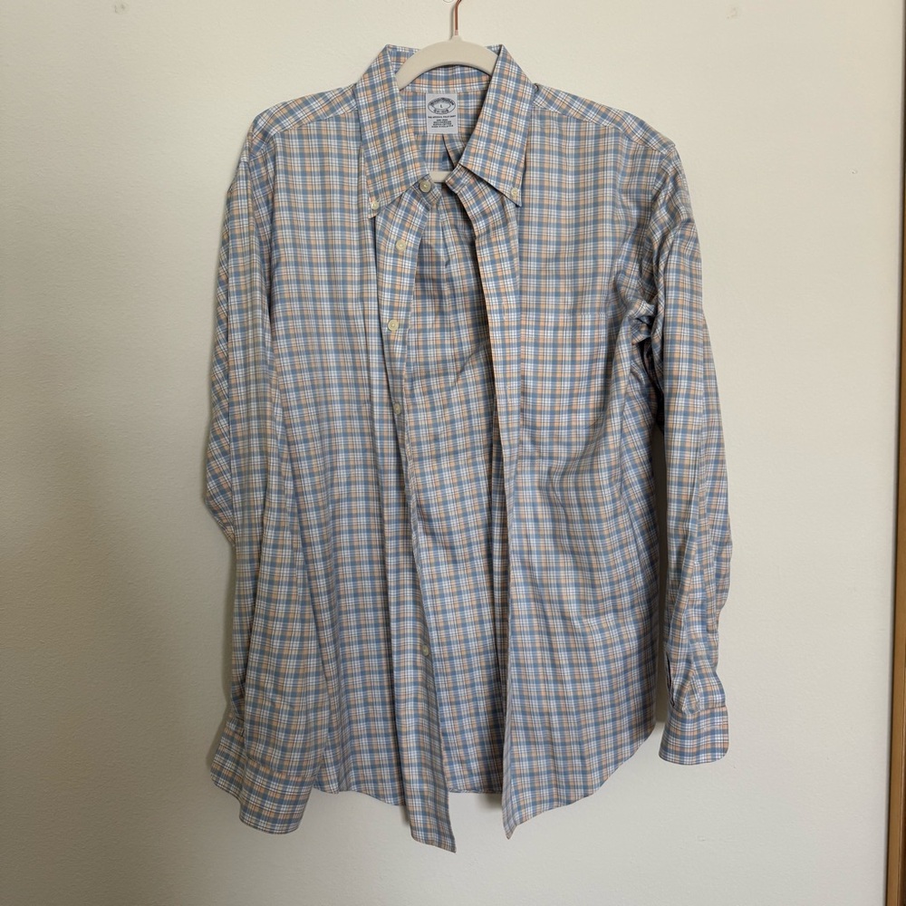 Brooks Brothers Multicolor Plaid Button Down Shirt
